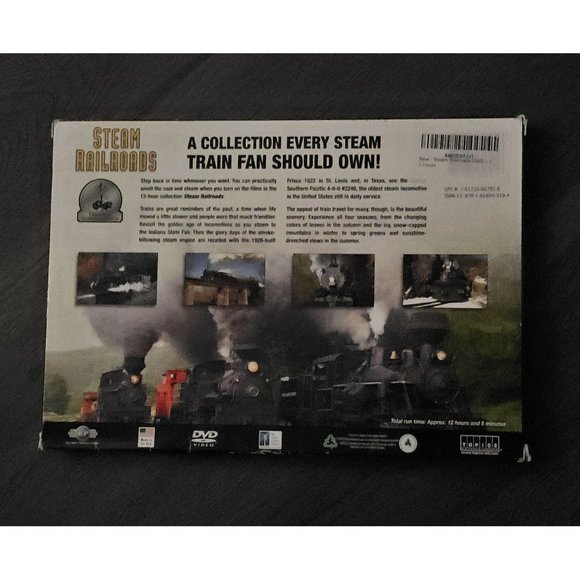 Steam Railroads DVD Set -- 12‎ Hours - Picture 4 of 4